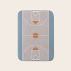 Street Basketball Court  Bath Mat Gallery Image 1