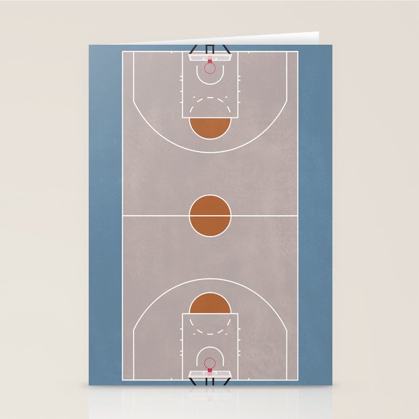 Street Basketball Court  Stationery Card Gallery Image 2