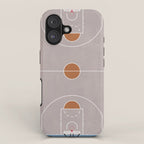 Street Basketball Court  iPhone Case Gallery Image 1