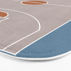 Street Basketball Court  Bath Mat Gallery Image 3