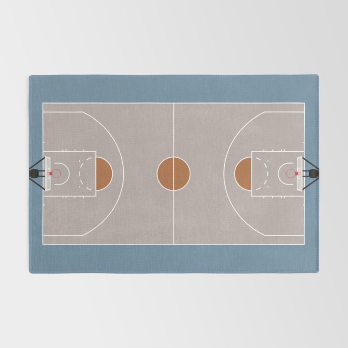 Street Basketball Court  Rug Gallery Image 2