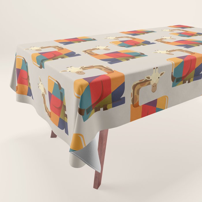 Giraffe Tablecloth Gallery Image 1