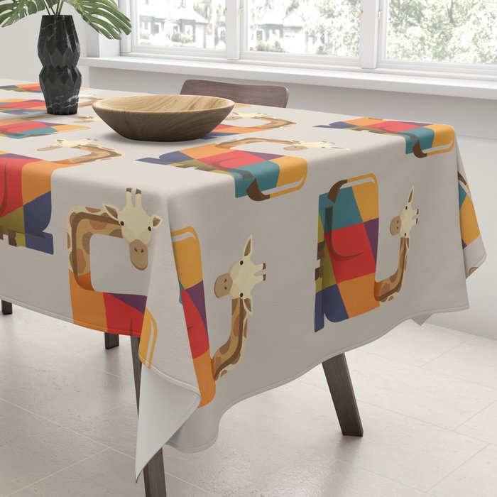 Giraffe Tablecloth Gallery Image 3