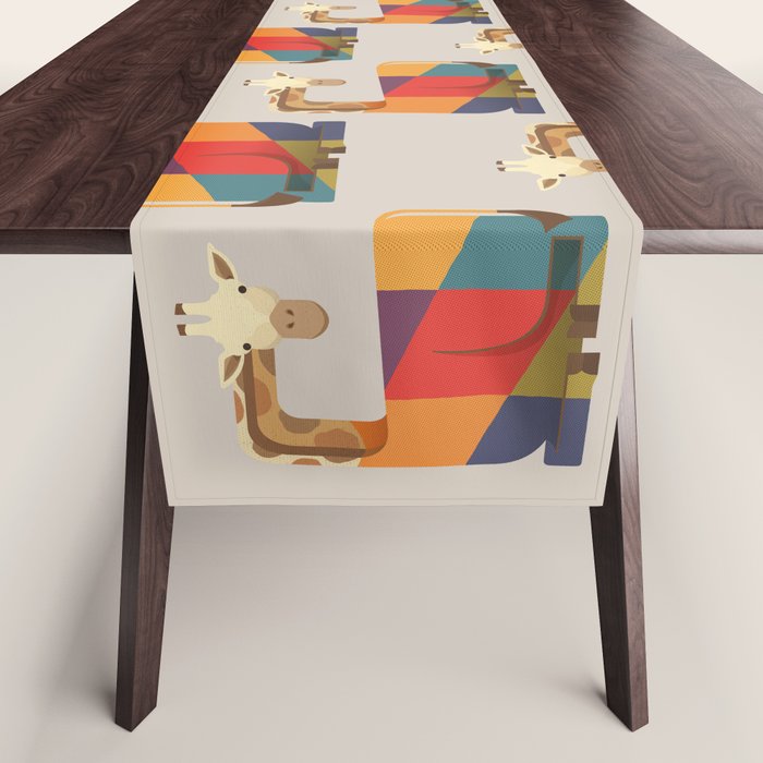Giraffe Table Runner Gallery Image 1
