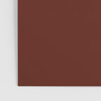 Deep Rich Russet Rust Red-Brown Solid Poster Gallery Image 3