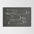 Abstract line art 72 Rug Gallery Image 2