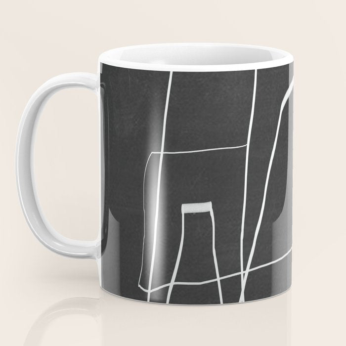 Abstract line art 72 Coffee Mug Gallery Image 3