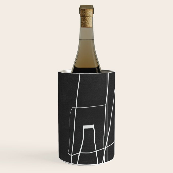 Abstract line art 72 Wine Chiller Gallery Image 2