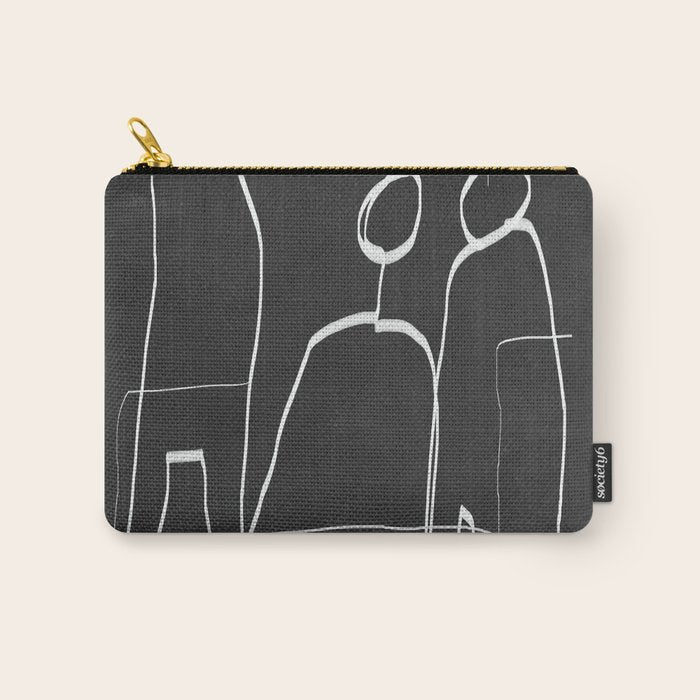 Abstract line art 72 Carry All Pouch Gallery Image 1