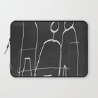 Abstract line art 72 Laptop Sleeve Gallery Image 1