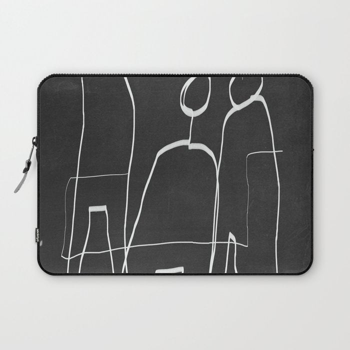 Abstract line art 72 Laptop Sleeve Gallery Image 1