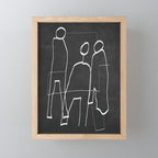 Abstract line art 72 Mini Art Print Gallery Image 1
