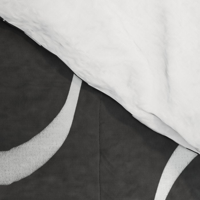 Abstract line art 72 Comforter Gallery Image 4