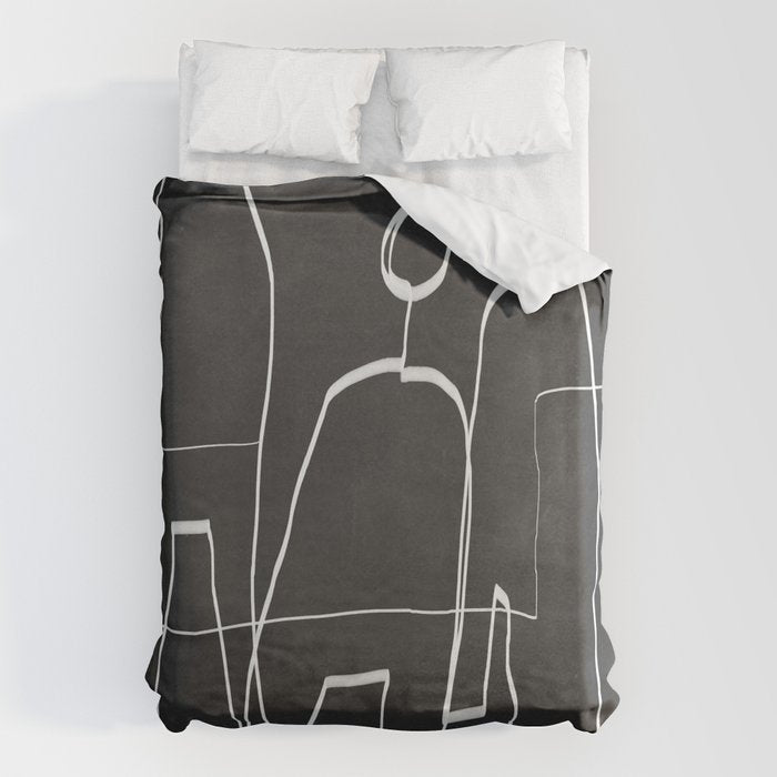Abstract line art 72 Duvet Cover Gallery Image 6