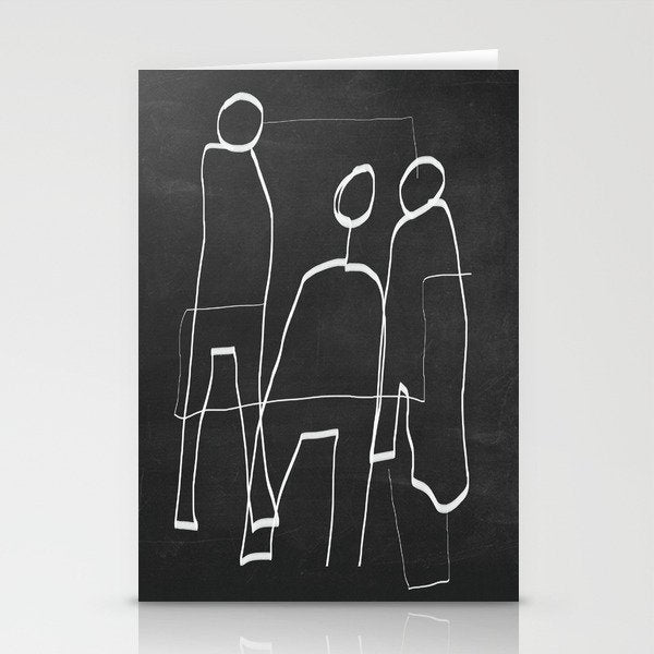 Abstract line art 72 Stationery Card Gallery Image 2