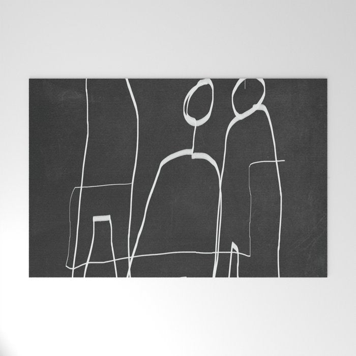 Abstract line art 72 Welcome Mat Gallery Image 1