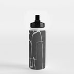 Abstract line art 72 Water Bottle Gallery Image 2