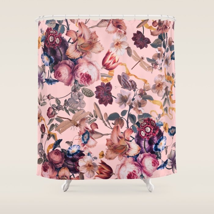 Mystic Blooms III Shower Curtain Gallery Image 1