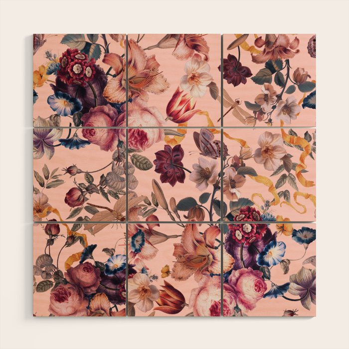Mystic Blooms III Wood Wall Art Gallery Image 1