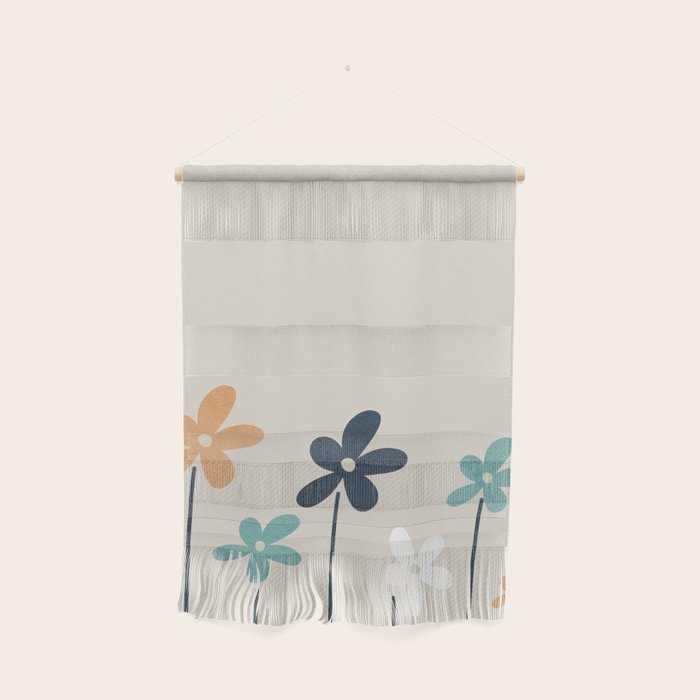 Abstract Flowers 2 Wall Hanging Gallery Image 1