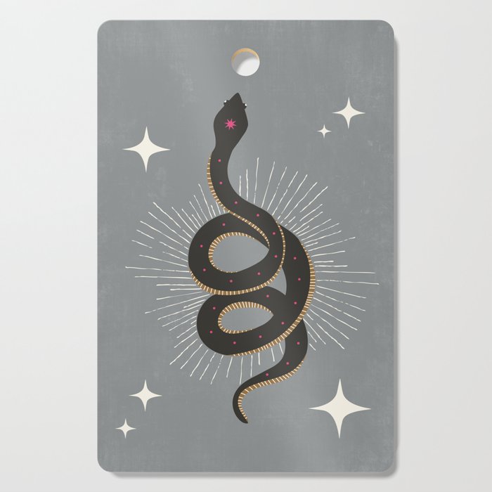 Slither - Gray Cutting Board Gallery Image 1