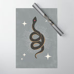 Slither - Gray Wrapping Paper Gallery Image 1