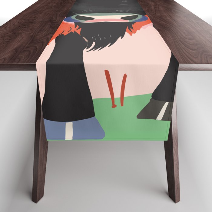 Vivid Bison Table Runner Gallery Image 1