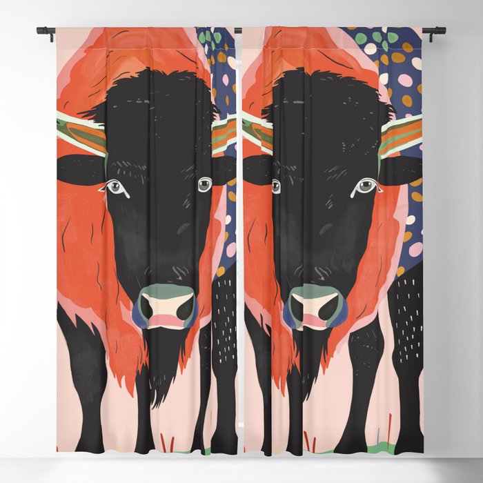 Vivid Bison Window Curtain Gallery Image 5