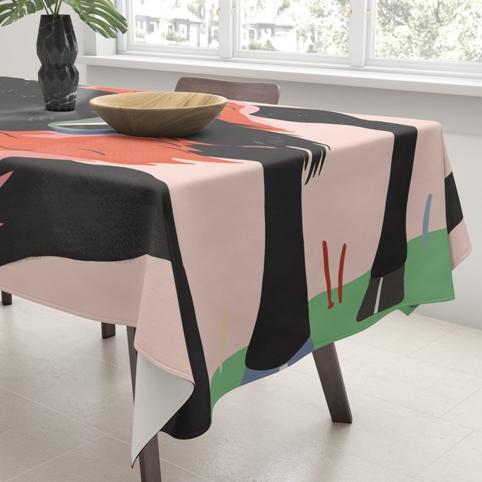 Vivid Bison Tablecloth Gallery Image 3