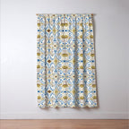 Intricate bohemian charm Window Curtain Gallery Image 3