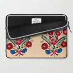 Mexican Bird Motif Cream  Laptop Sleeve Gallery Image 2