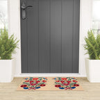Mexican Bird Motif Cream  Welcome Mat Gallery Image 3