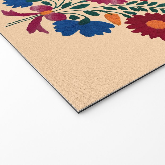 Mexican Bird Motif Cream  Welcome Mat Gallery Image 2