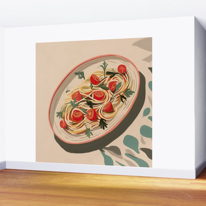 Summer Spaghetti Wall Mural Gallery Image 2