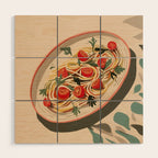 Summer Spaghetti Wood Wall Art Gallery Image 1