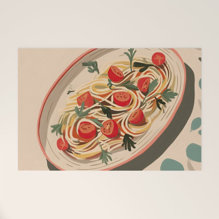 Summer Spaghetti Welcome Mat Gallery Image 1
