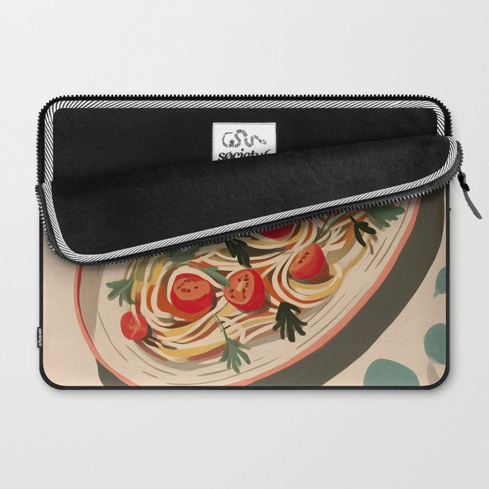 Summer Spaghetti Laptop Sleeve Gallery Image 2
