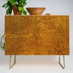 Vintage Gold Rust, Minimal Art Credenza Gallery Image 1