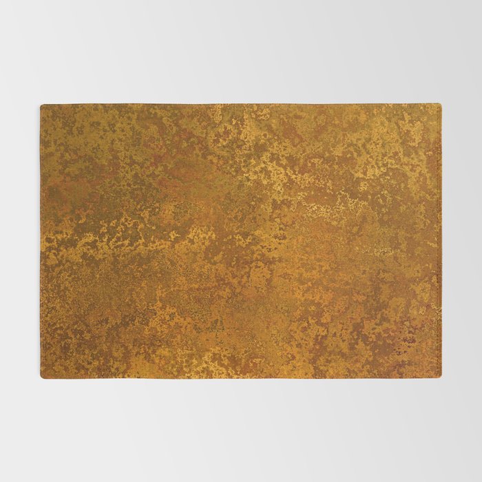 Vintage Gold Rust, Minimal Art Rug Gallery Image 2