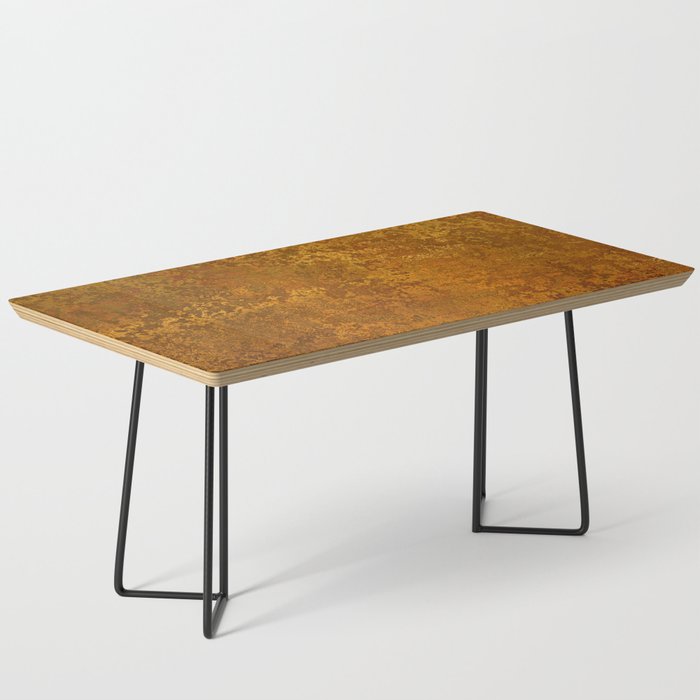 Vintage Gold Rust, Minimal Art Coffee Table Gallery Image 1