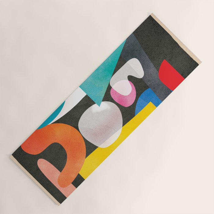 Abstract Modern Art 27 Yoga Mat Gallery Image 1
