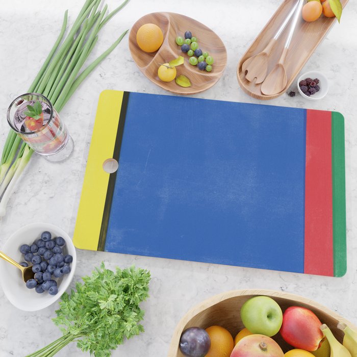stripe study 13 Cutting Board Gallery Image 2