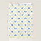 Geo handmade squares Stationery Card Gallery Image 2