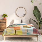 Mid-Century Modern Art 1.3 -  Graffiti Style Comforter Gallery Image 3