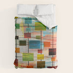 Mid-Century Modern Art 1.3 -  Graffiti Style Comforter Gallery Image 6