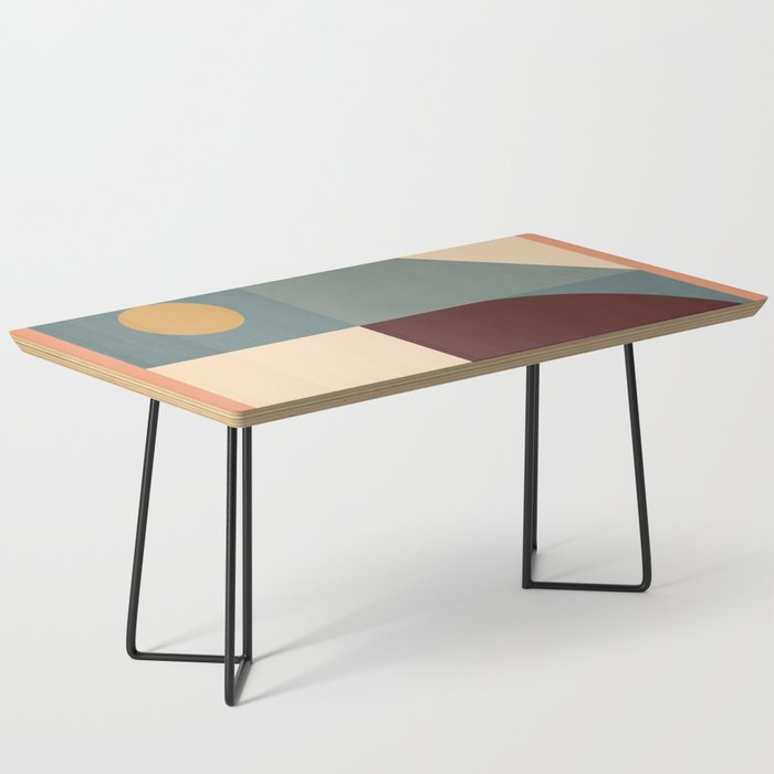 Abstract Geometric Shapes 47 Coffee Table Gallery Image 1