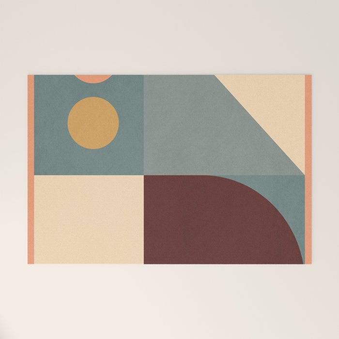 Abstract Geometric Shapes 47 Welcome Mat Gallery Image 1