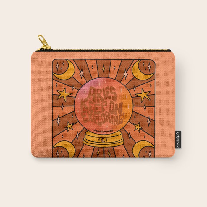 Aries Crystal Ball Carry All Pouch Gallery Image 1