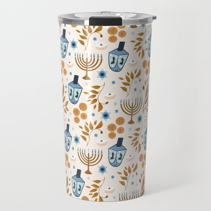 All Things Hanukkah Travel Mug Gallery Image 1