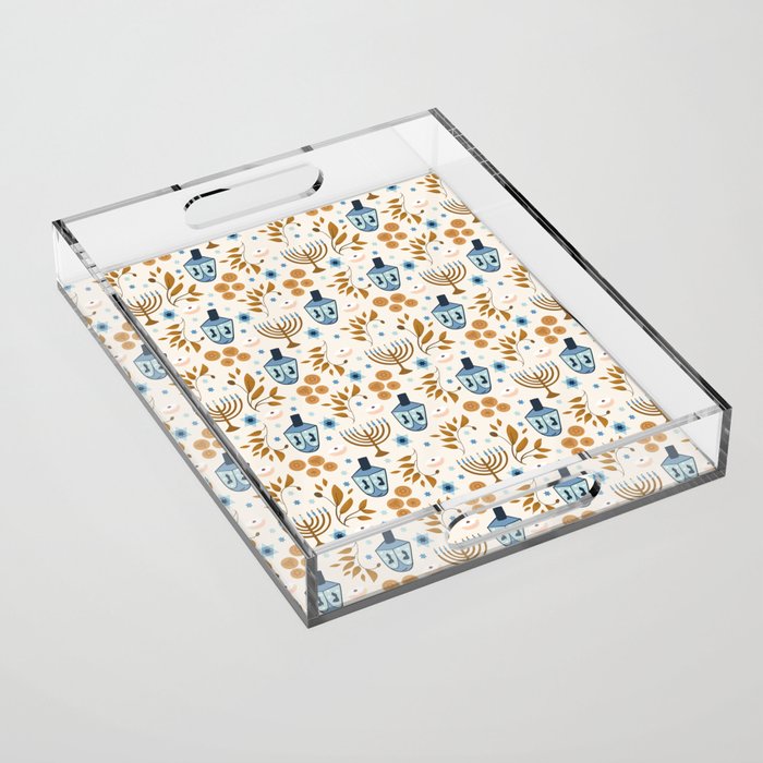 All Things Hanukkah Acrylic Tray Gallery Image 1